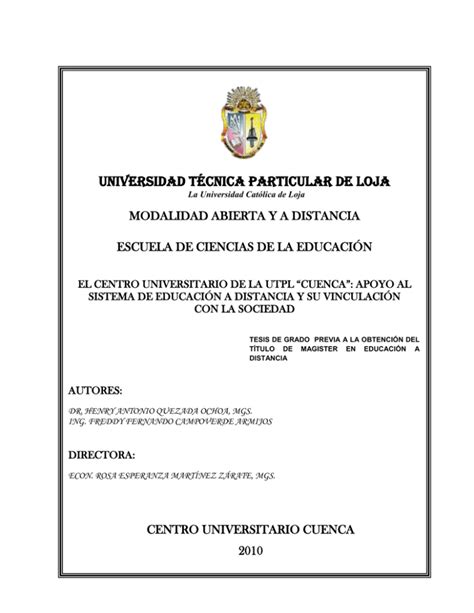 pdf tesis educacion a distancia en chile